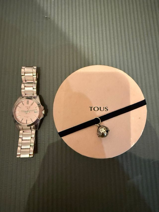 Reloj Tous Mujer Rosa Dorado