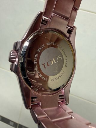 Reloj Tous Mujer Rosa Dorado