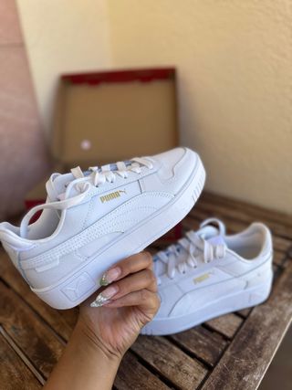 Zapatillas Puma Blancas Mujer