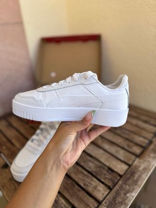 Zapatillas Puma Blancas Mujer