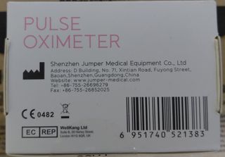 Pulsioxímetro Jumper JPD-500E Nuevo