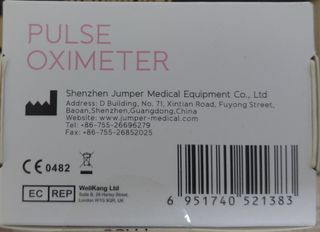 Pulsioxímetro Jumper JPD-500E Nuevo