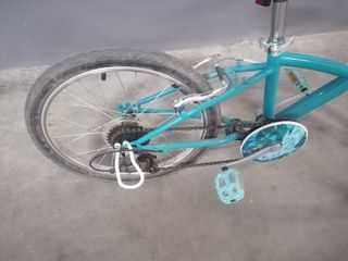 Bicicleta infantil azul