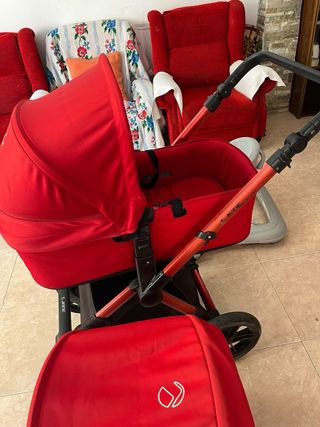 Cochecito de bebé Jane rojo precio no negociable