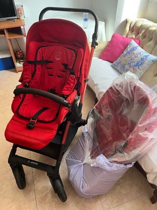 Cochecito de bebé Jane rojo precio no negociable