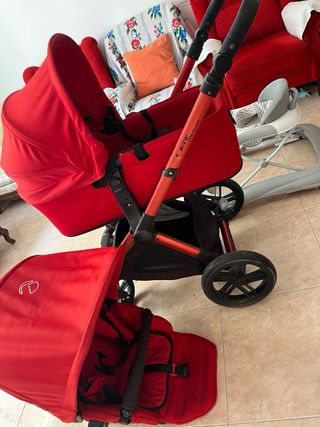 Cochecito de bebé Jane rojo precio no negociable