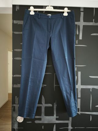 Pantaloni donna blu