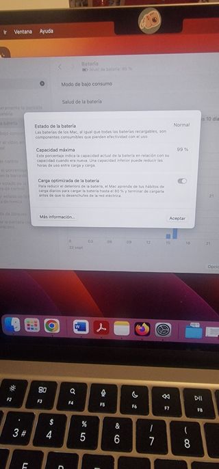 MacBook Air 13,6 M2 8GB Plata