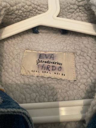 Chaqueta vaquera Stradivarius interior borreguito