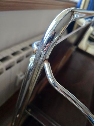 Carrito camarera vintage madera y metal