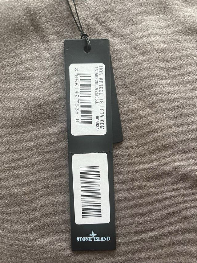 Camiseta Stone Island Marrón 