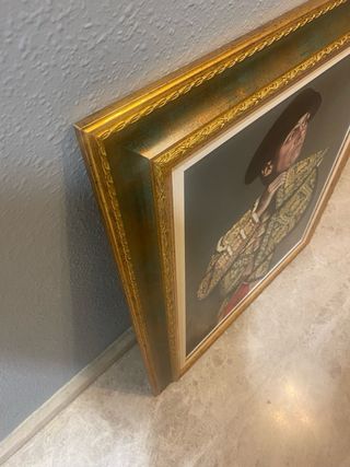 Cuadro taurino oleo Torero José Tomás