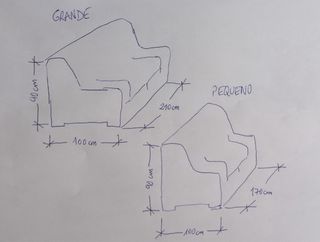 Pack de sofás beige 3 y 2 plazas