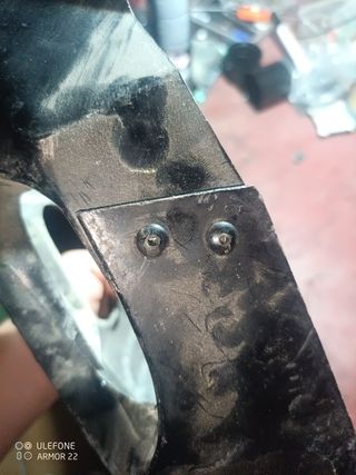 Guardabarros delantero Rieju drak 50 
