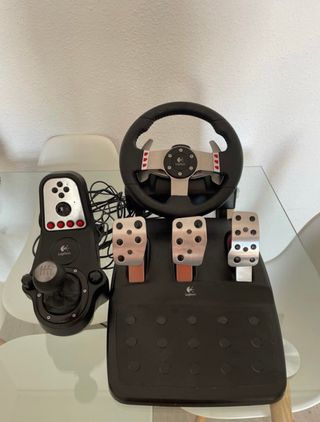 Logitech G27 Volante Pedales Shifter Simracing PC