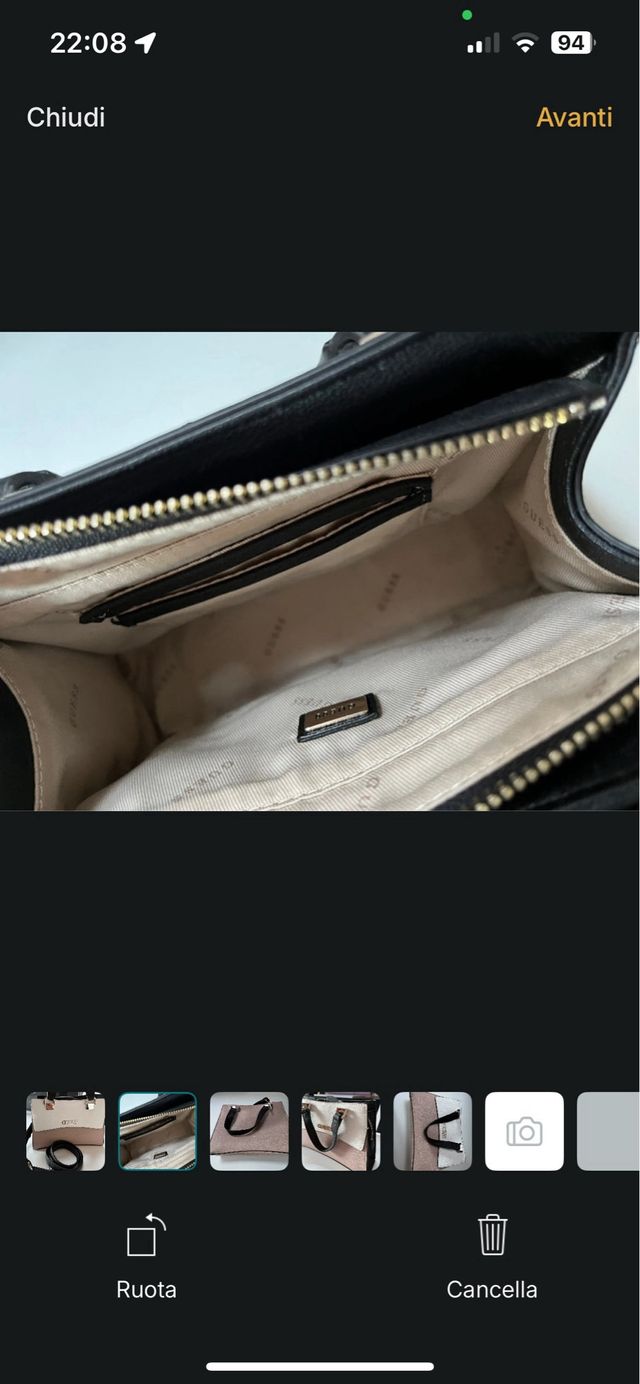 Borsa Guess originale con tracolla nuova.