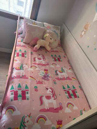 Cama nido infantil con barrera