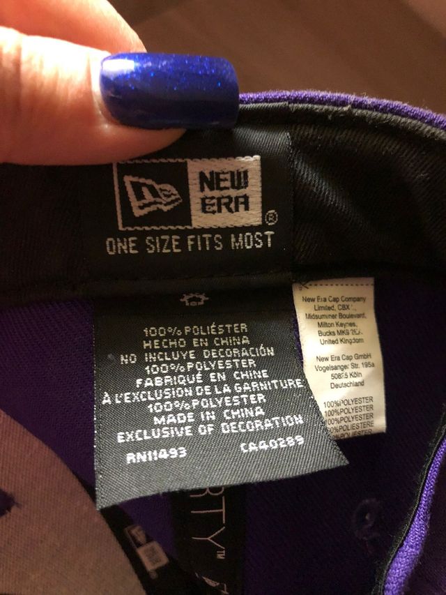 Cappello Lakers Viola Taglia Unica