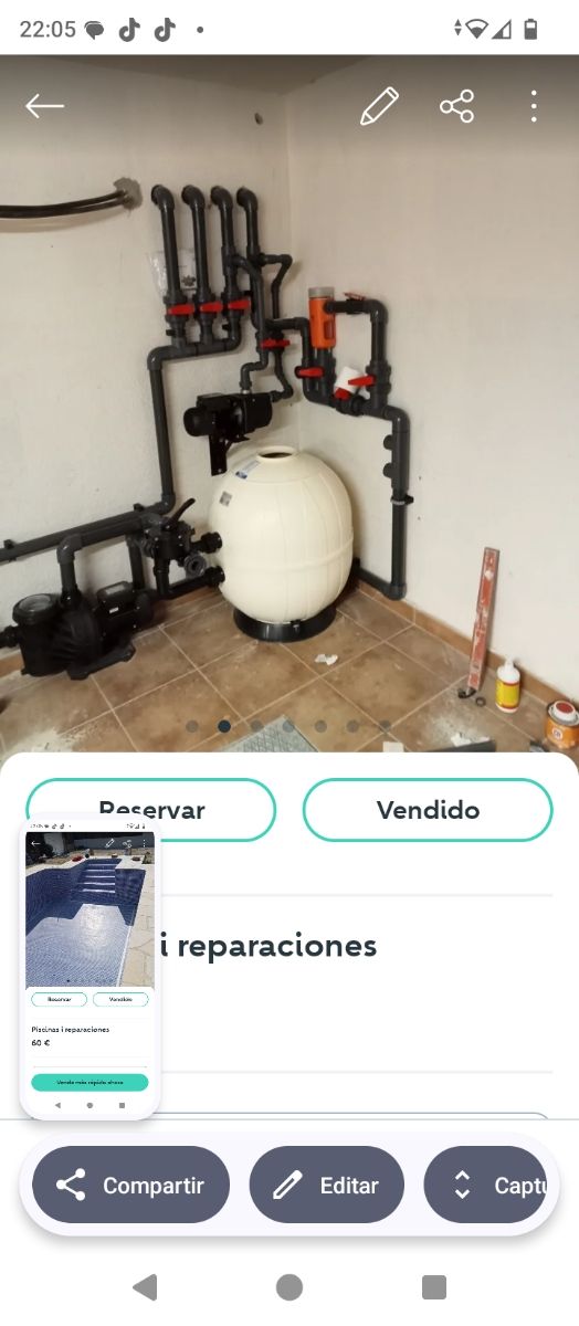 Mantenimiento y reparaciones piscinas oficial