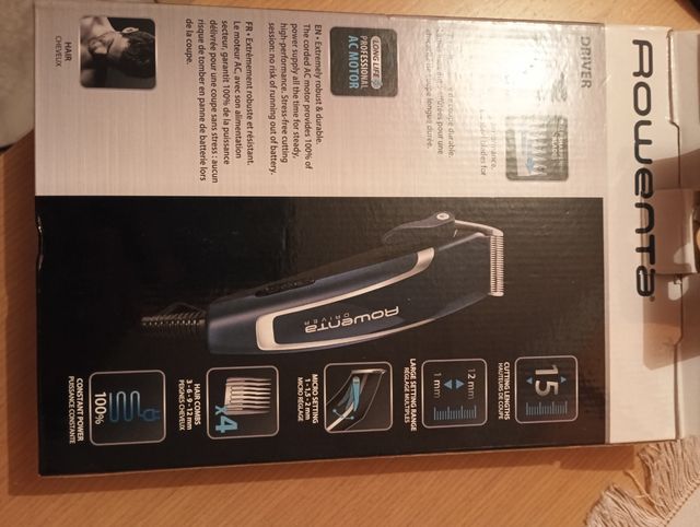 Cortapelos Rowenta Driver Negro. Precio negociable