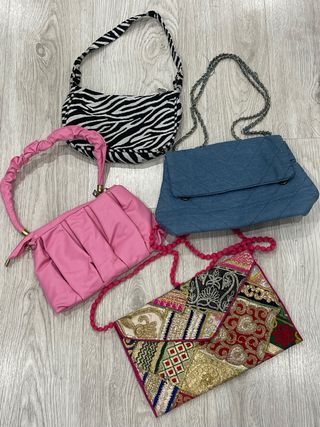 Lote 4 bolsos