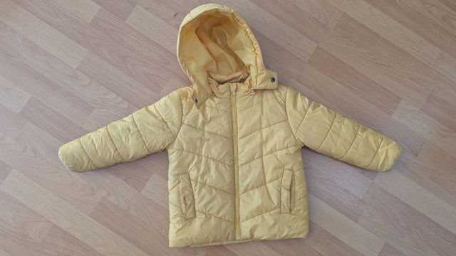 Chaqueta amarilla Losan niño talla 4