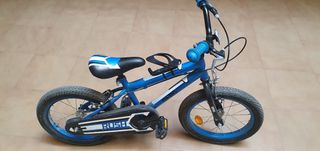 Bicicleta infantil 16 azul