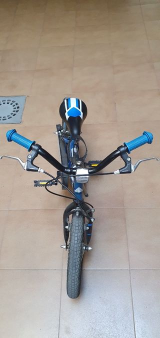 Bicicleta infantil 16 azul