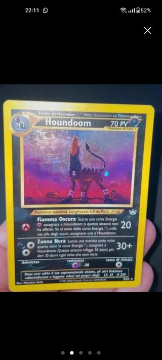 Houndoom Neo Revelation - Carte Pokémon