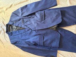 Traje Zara Azul Hombre