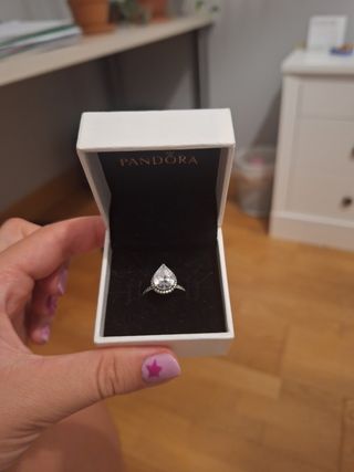 Anillo Pandora Plata 925 con brillo