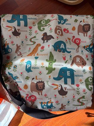 Bolso silla de paseo con estampado de animales