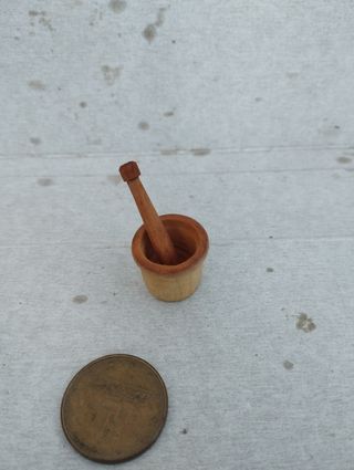 Mortero en miniatura 