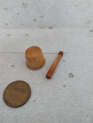 Mortero en miniatura 