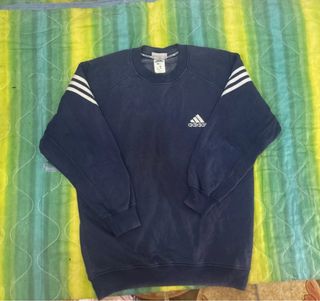 Felpa Adidas Vintage Anni 2000 Blu