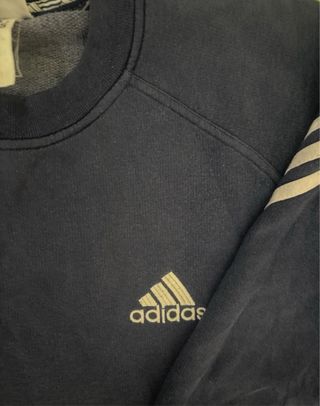 Felpa Adidas Vintage Anni 2000 Blu