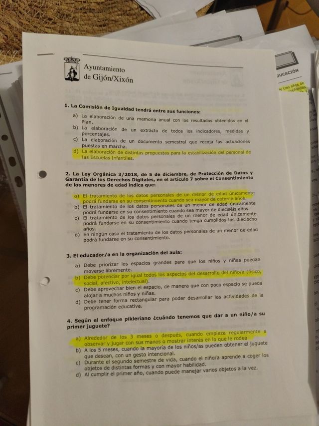 TEST MAD TÉCNICO JARDIN INFANCIA CASTILLA+TEST JCM