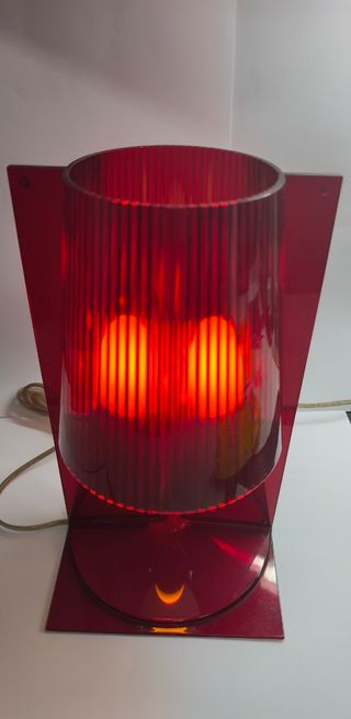 Lampada Kartell rossa