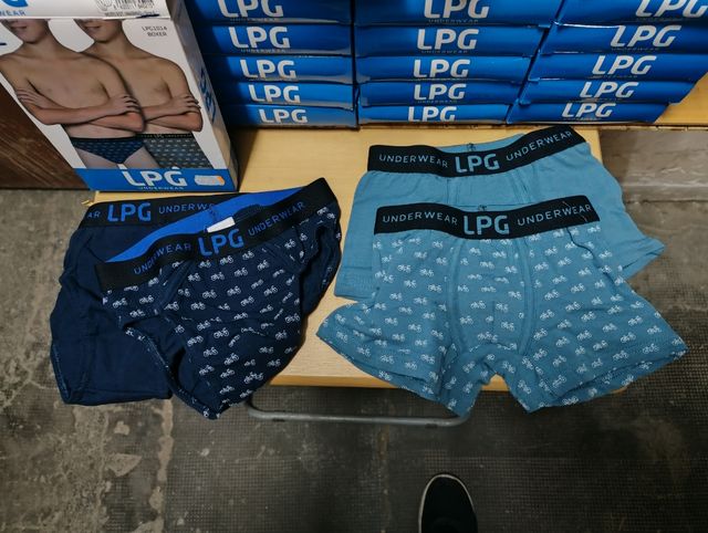 Calzoncillos LPG varias tallas 2,4,6,8,12,14,16