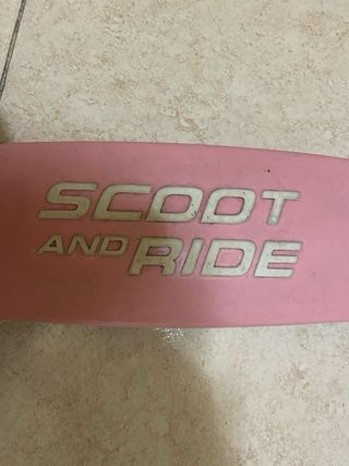 Monopatín Scoot and Ride Rosa