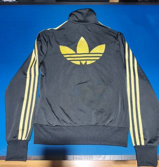 Chaqueta Adidas Negra y Dorada Talla M