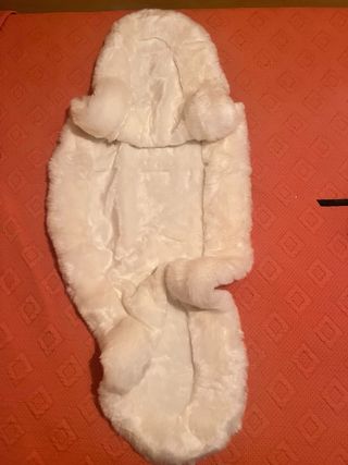 Estola de novia, pelo blanco (sin marca)