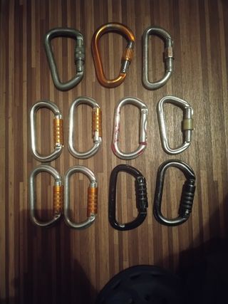 Mosquetones Petzl