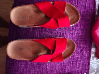 Sandalias BELLES Rojas