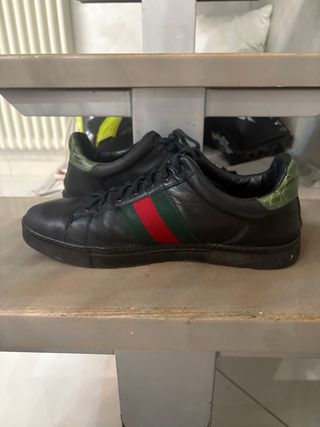 Scarpe Gucci Pelle Nere Tg 43