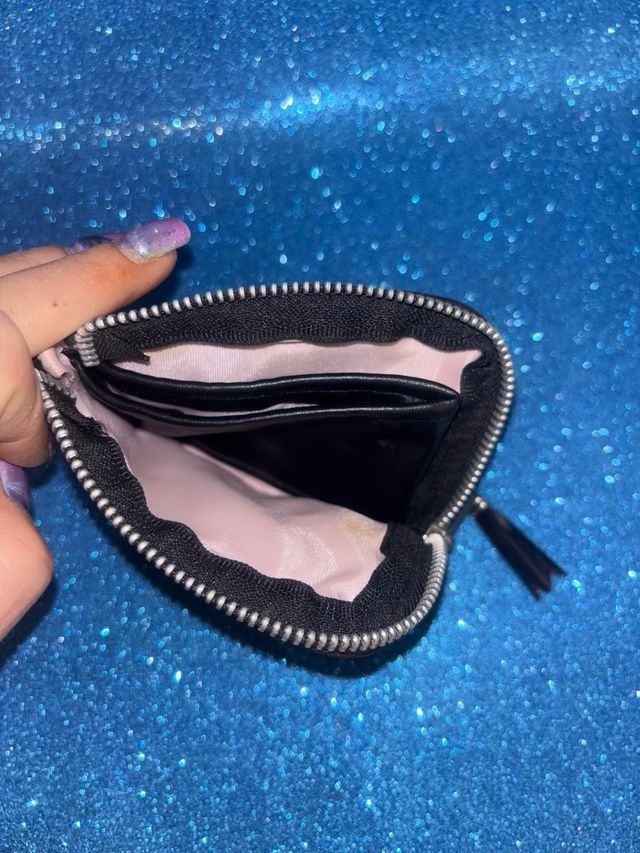 Monedero Mango Lady Rebel Negro