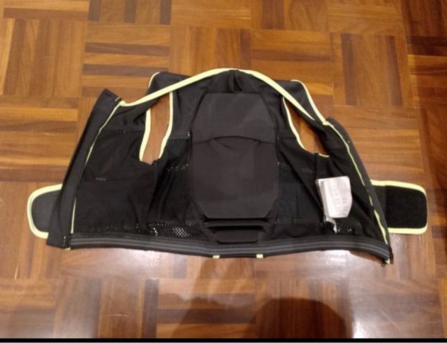 Paraschiena Energia Pura Nero/Giallo Taglia S