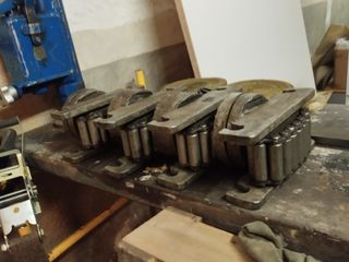 Patines para maquinaria 1250Kgcada uno. Son 4