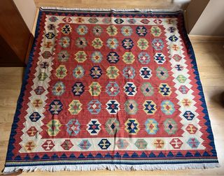 Alfombras estilo Kilim multicolor