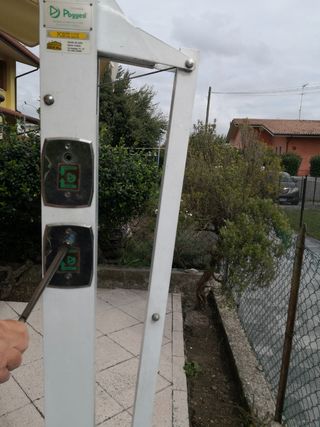 Ombrellone da giardino col. Ecru